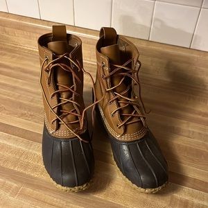 LL Bean duck boots